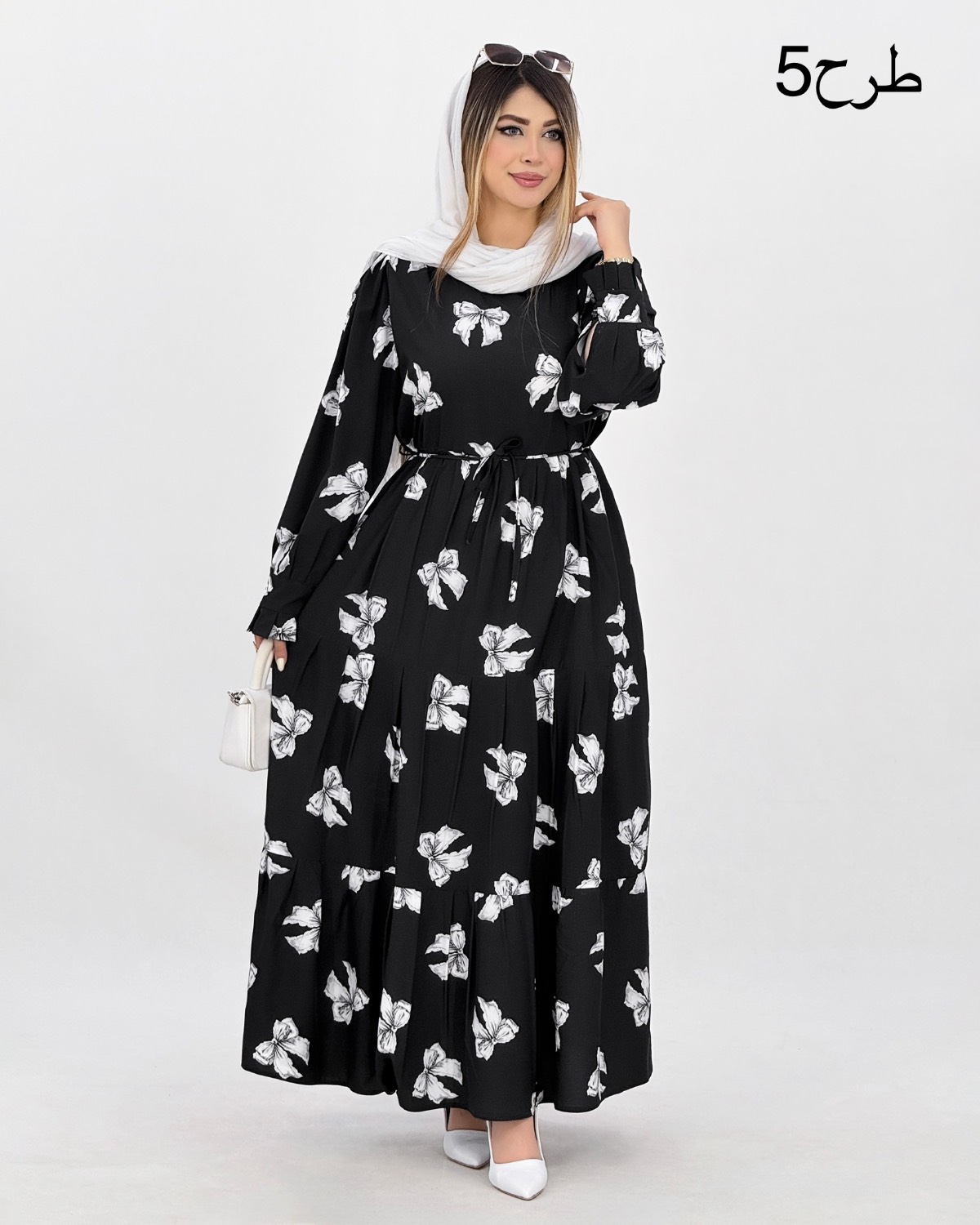 پیراهن بلند بوگاتی عروسکی کد i915