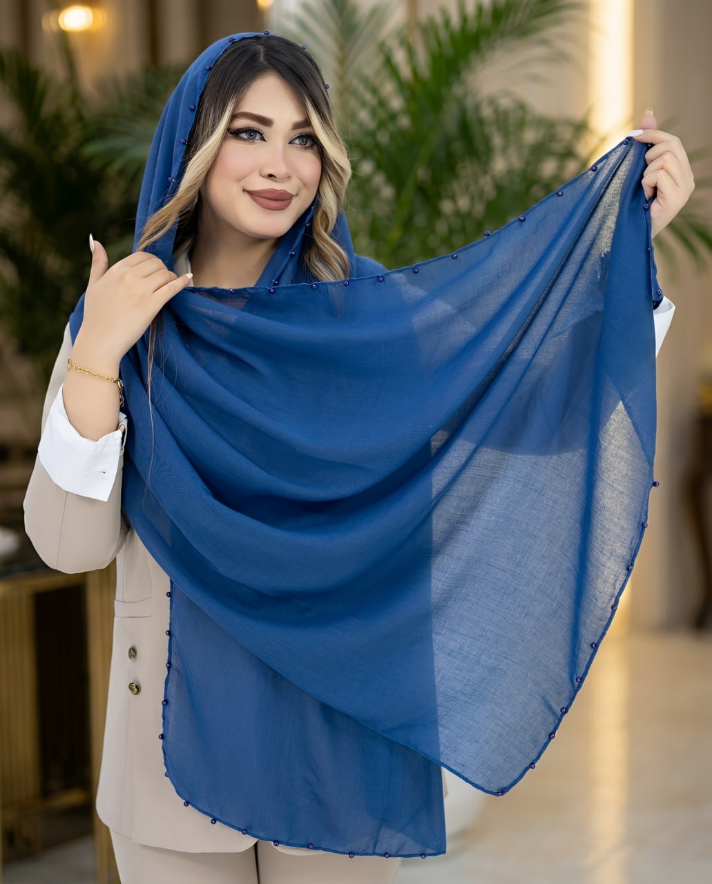 شال سوپرنخ دور مروارید کد i937