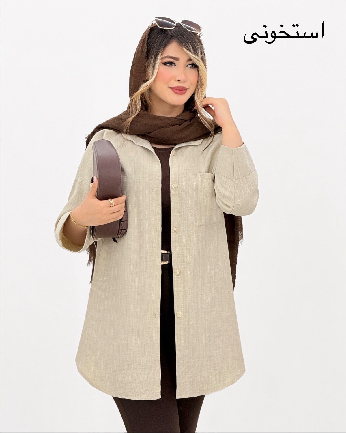 مانتو پشت پیله شانتون کد i889