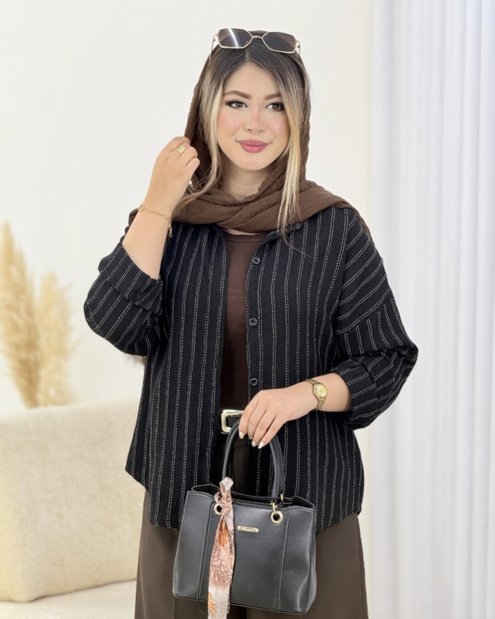 شومیز مراکشی مچ دار  کد i922