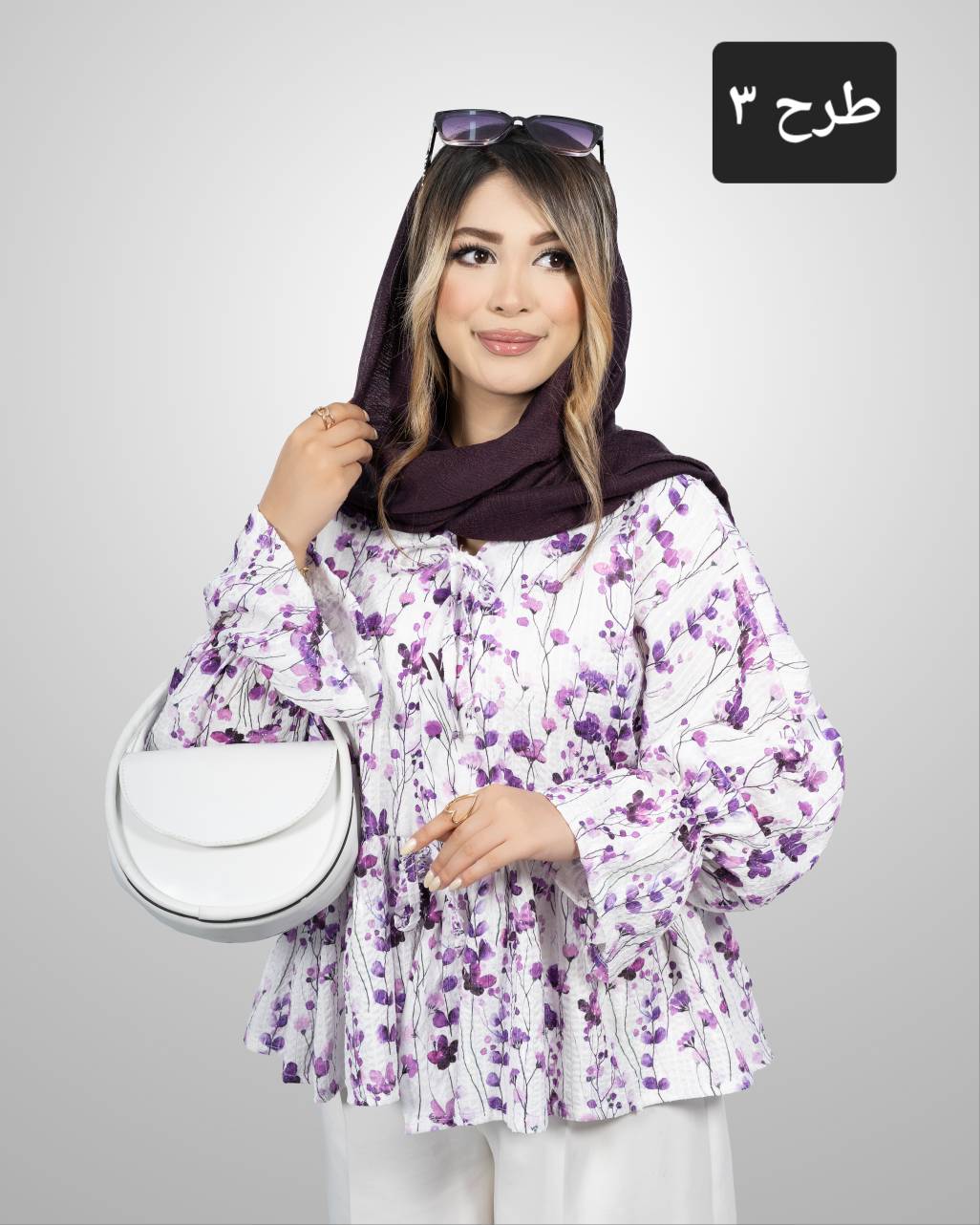 شومیز عروسکی کوک‌دوزی پولکی کد i983