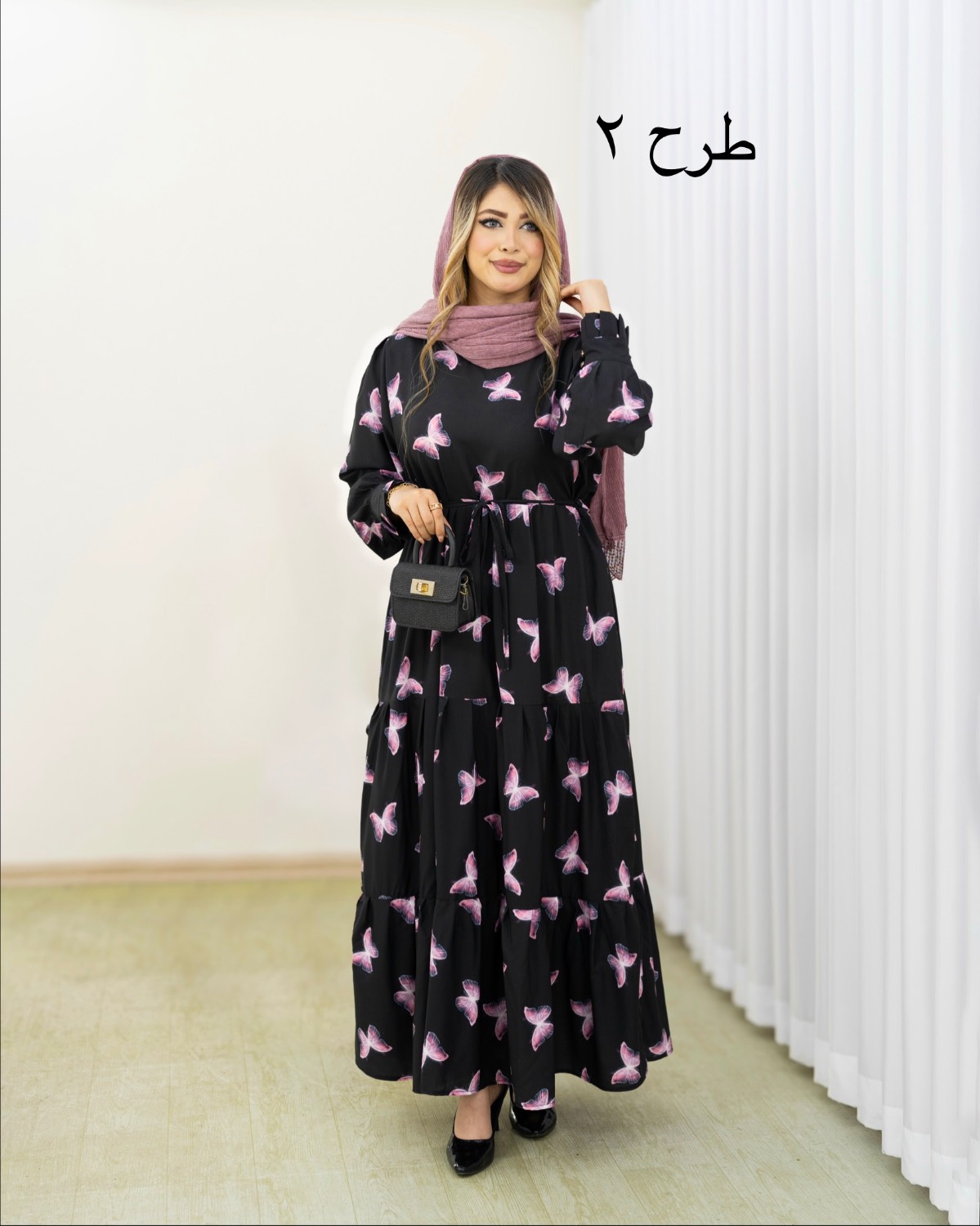 پیراهن بلند بوگاتی عروسکی کد i915