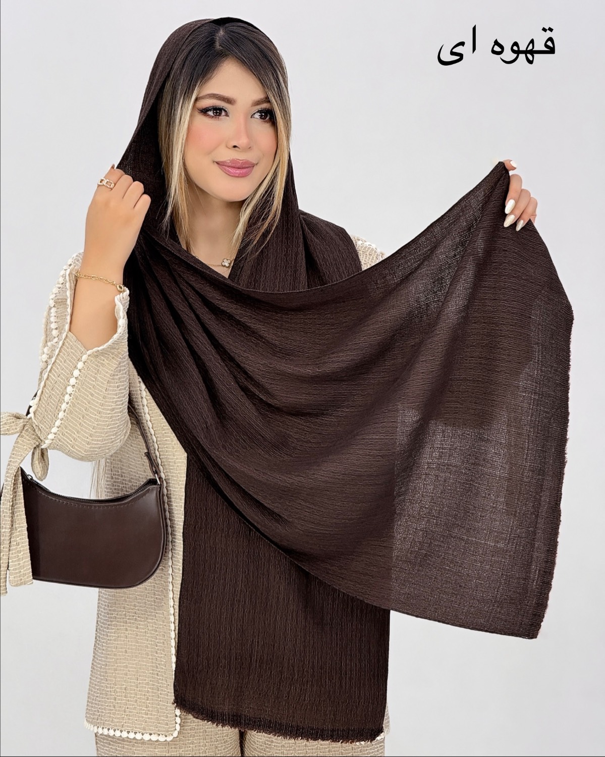 شال ژاکارد پیله کد i933