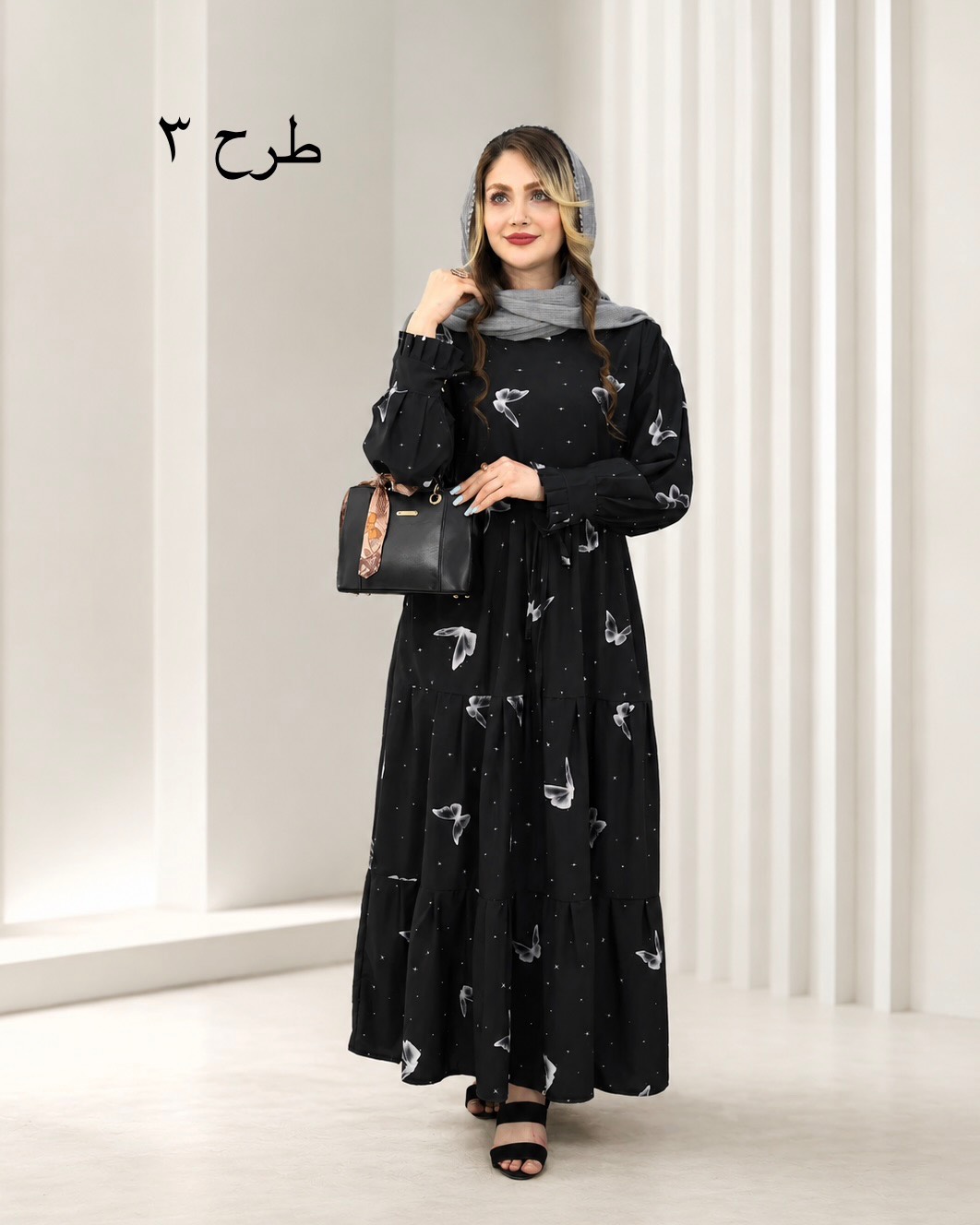 پیراهن بلند بوگاتی عروسکی کد i915