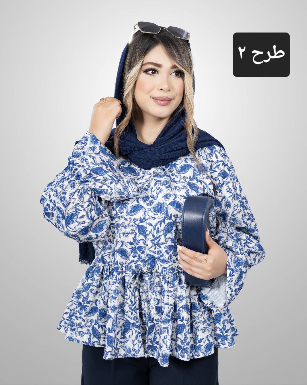 شومیز عروسکی کوک‌دوزی پولکی کد i983