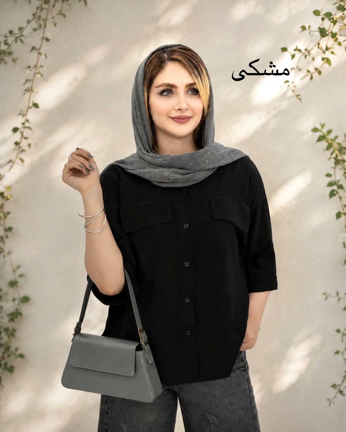 شومیز پری پاکتی جیب نما کد i892