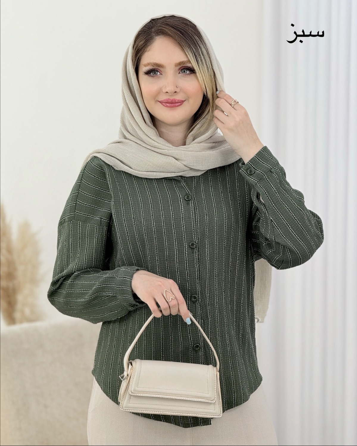 شومیز مراکشی مچ دار  کد i922