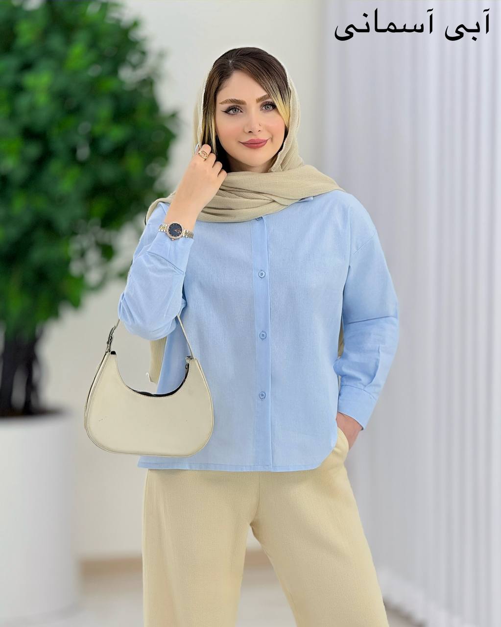 شومیز پشت دکمه لنین کد j063