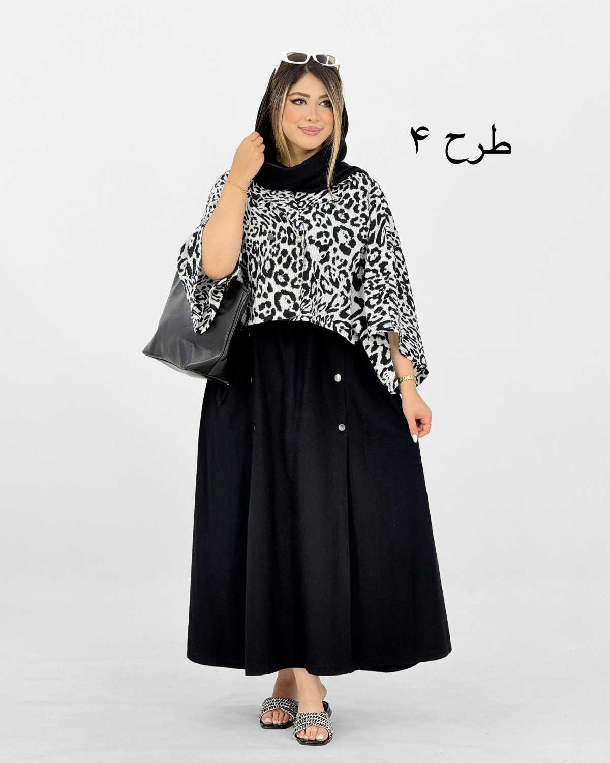 شومیز دامن لینن کد i959