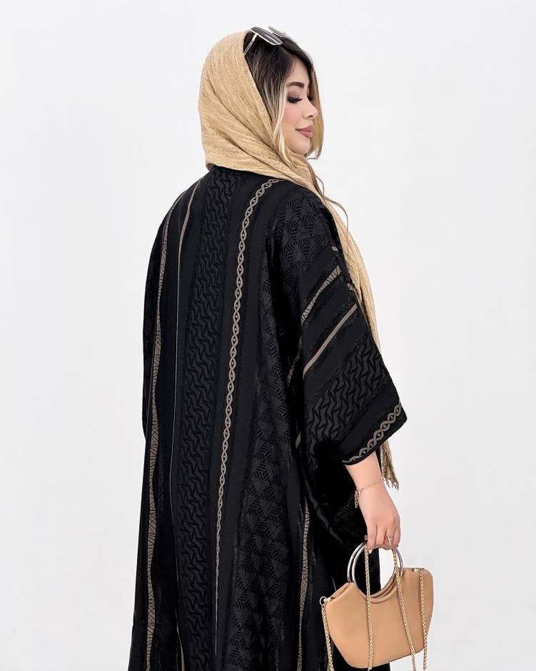 عبا قواره بزرگ ژاکارد کد j054
