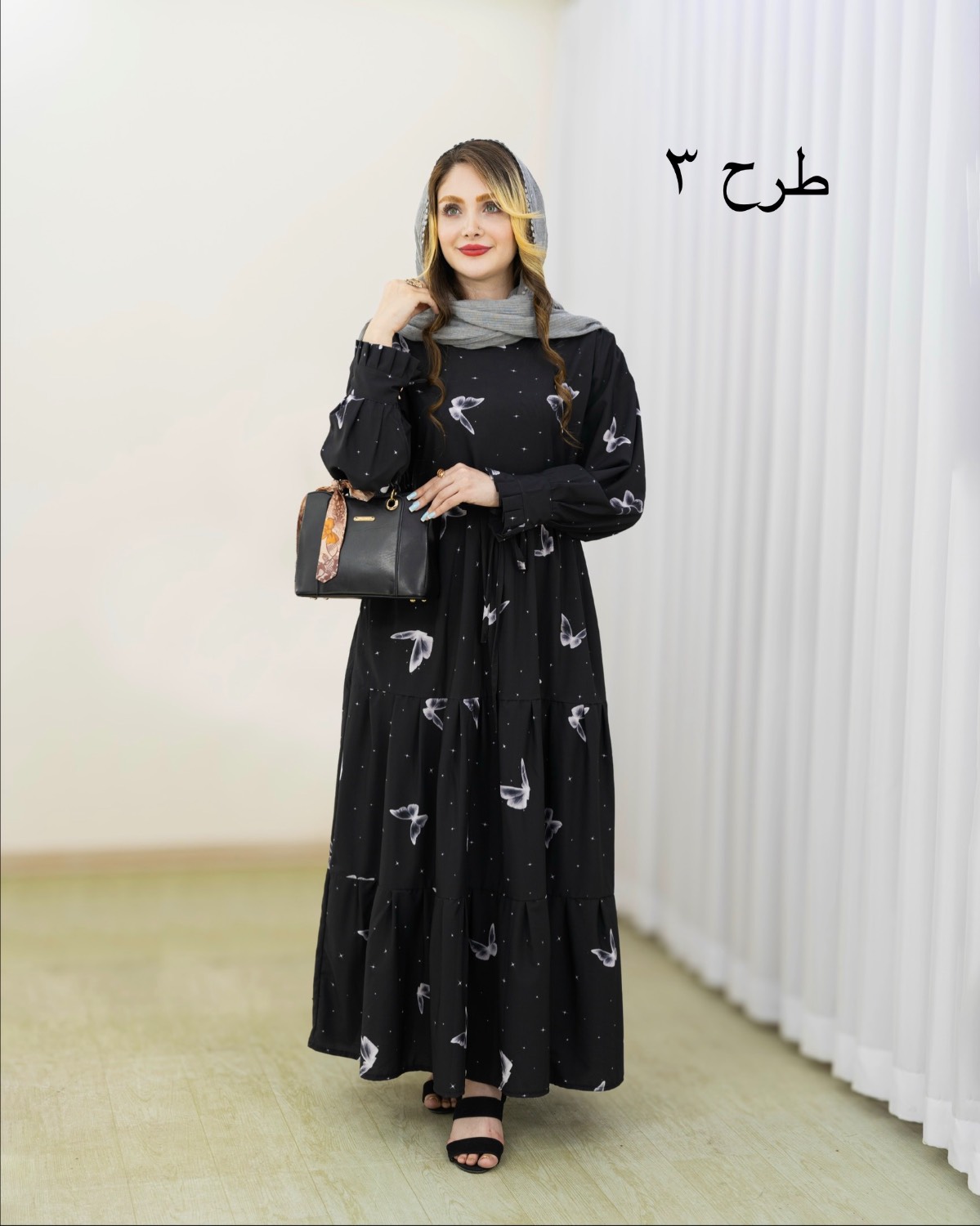 پیراهن بلند بوگاتی عروسکی کد i915