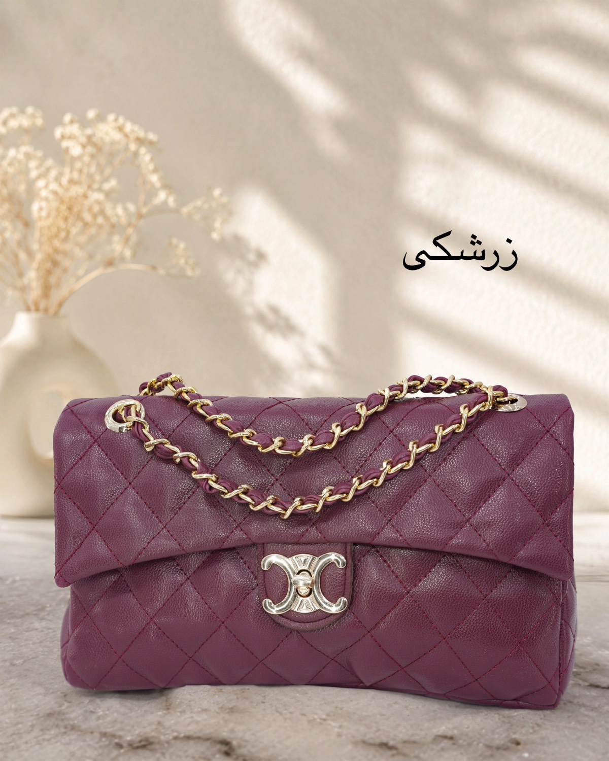 کیف چرم سگک طرحدار کد i842
