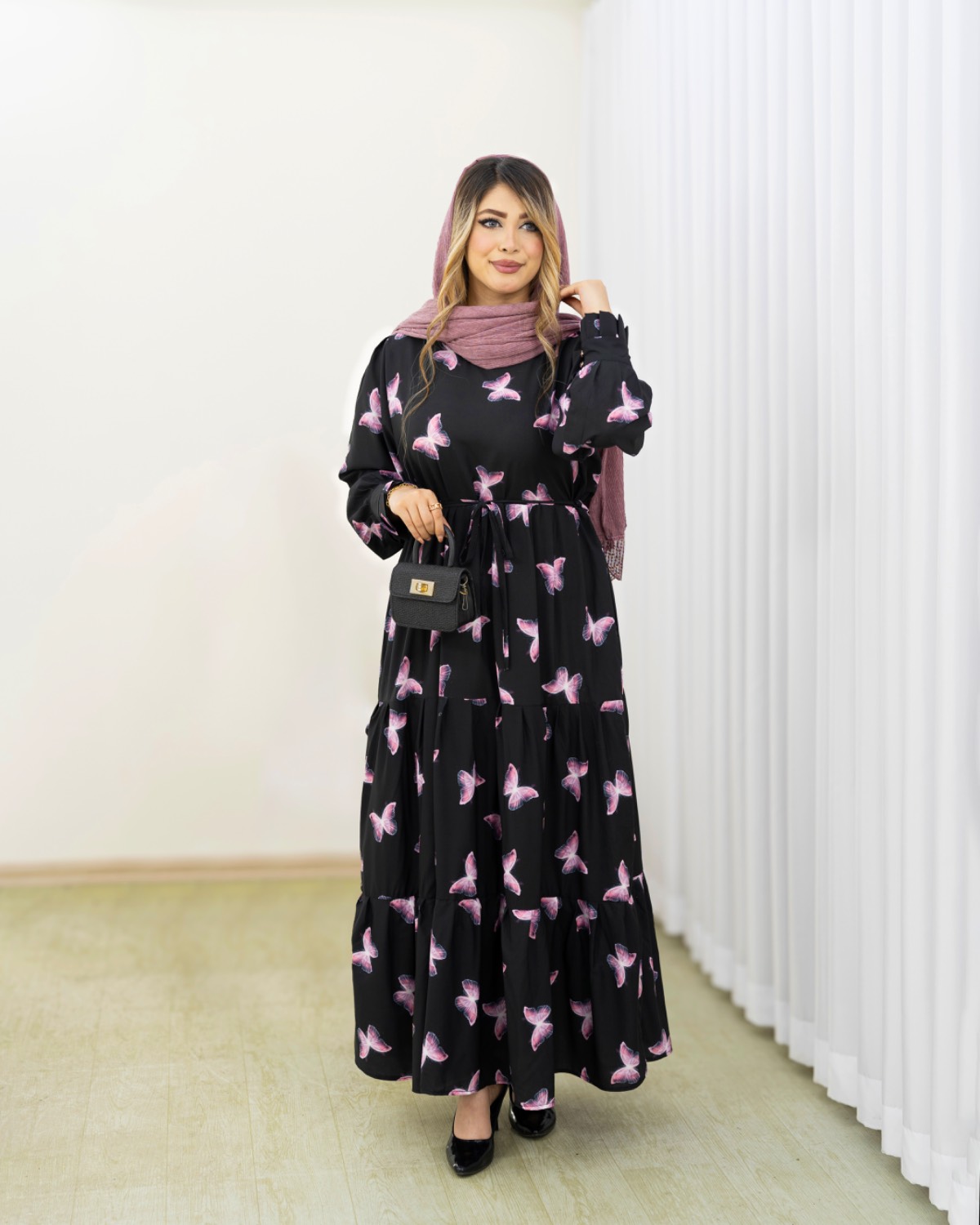 پیراهن بلند بوگاتی عروسکی کد i915