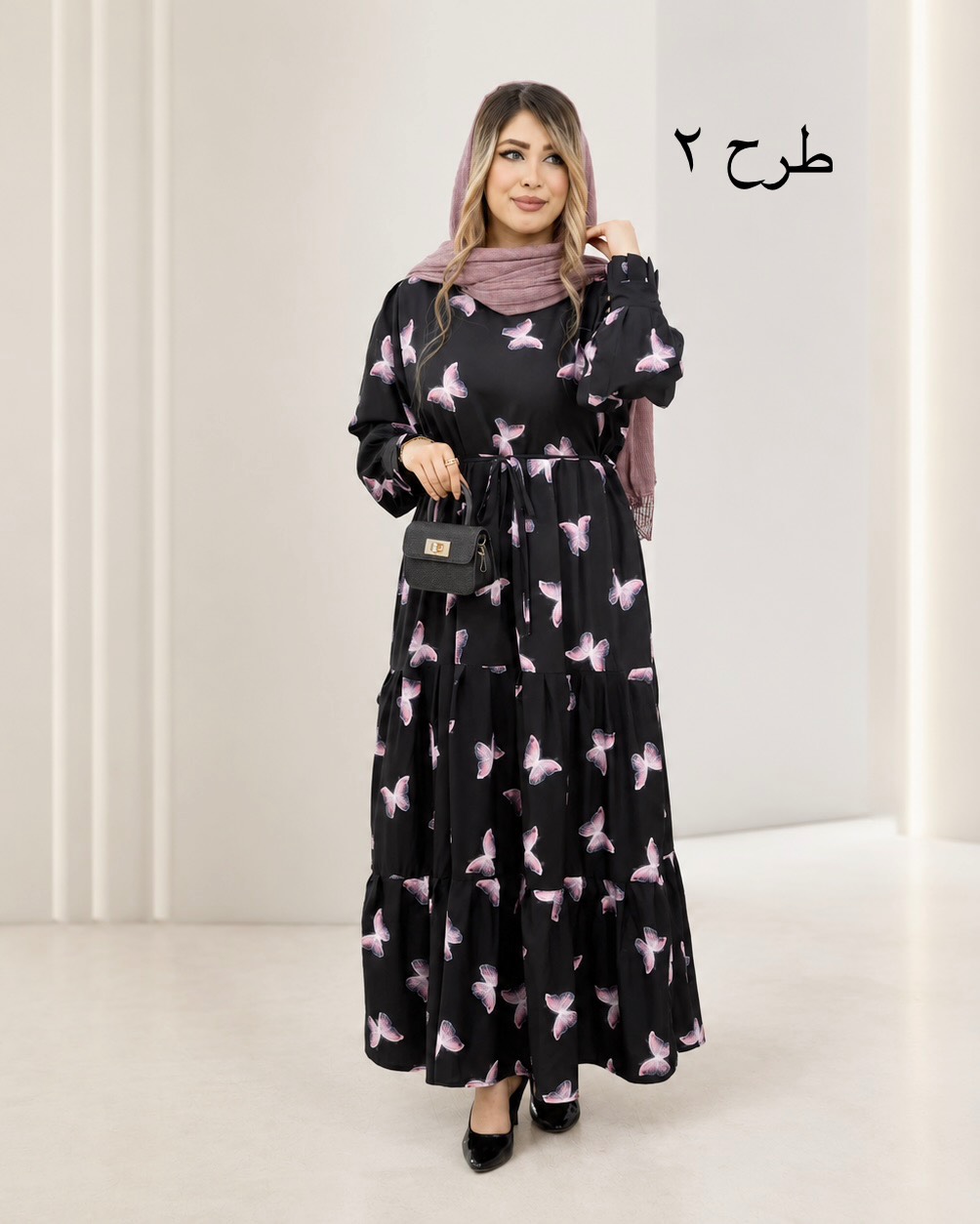 پیراهن بلند بوگاتی عروسکی کد i915