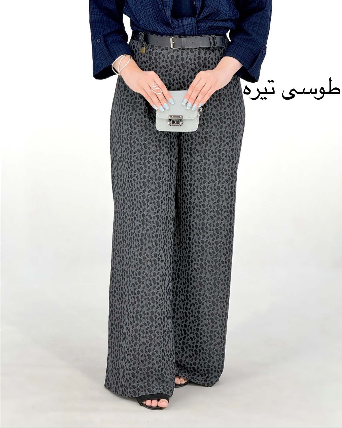 شلوار پلنگی کمر کش کنزا کد i984