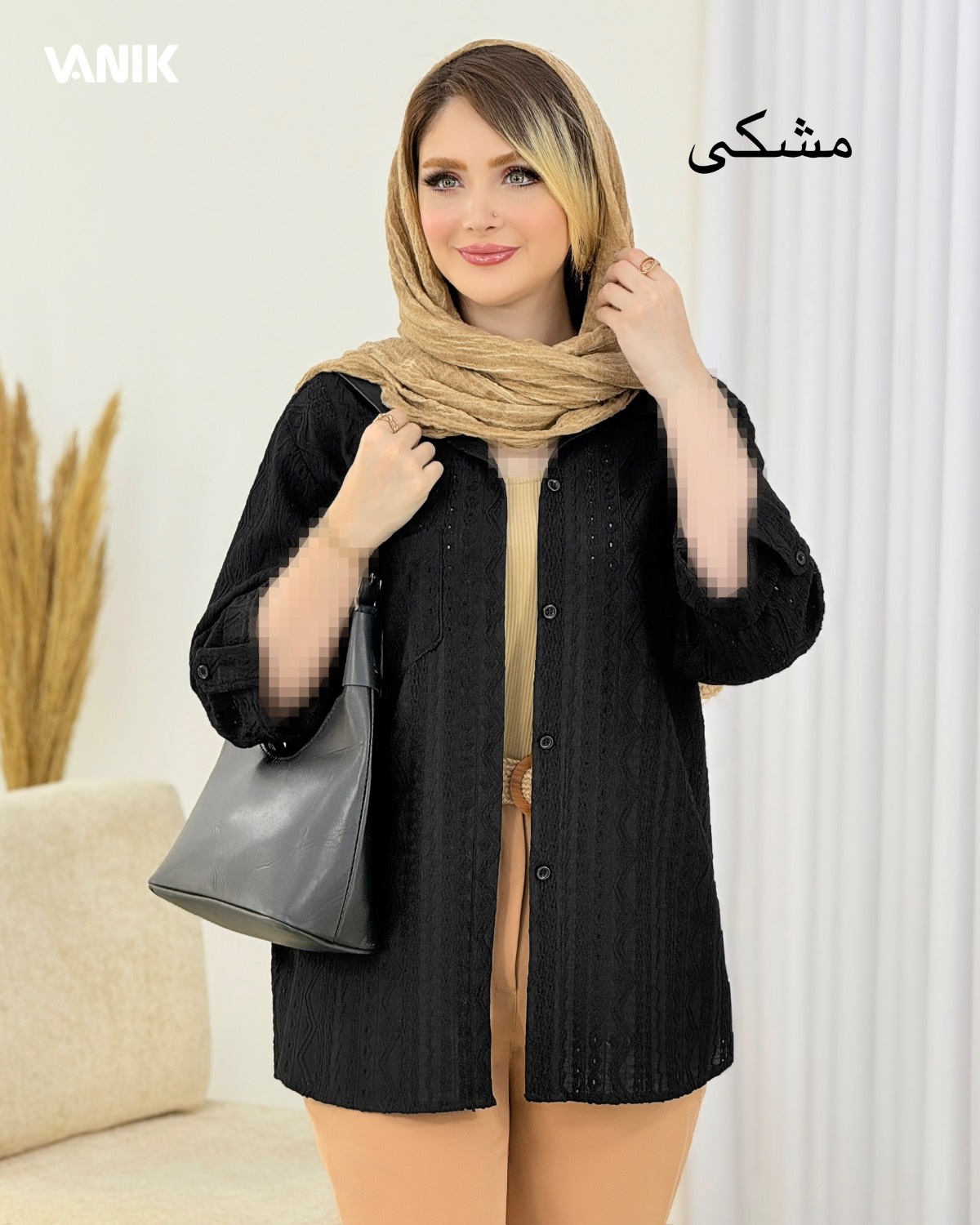 شومیز تک جیب مراکشی کد i963