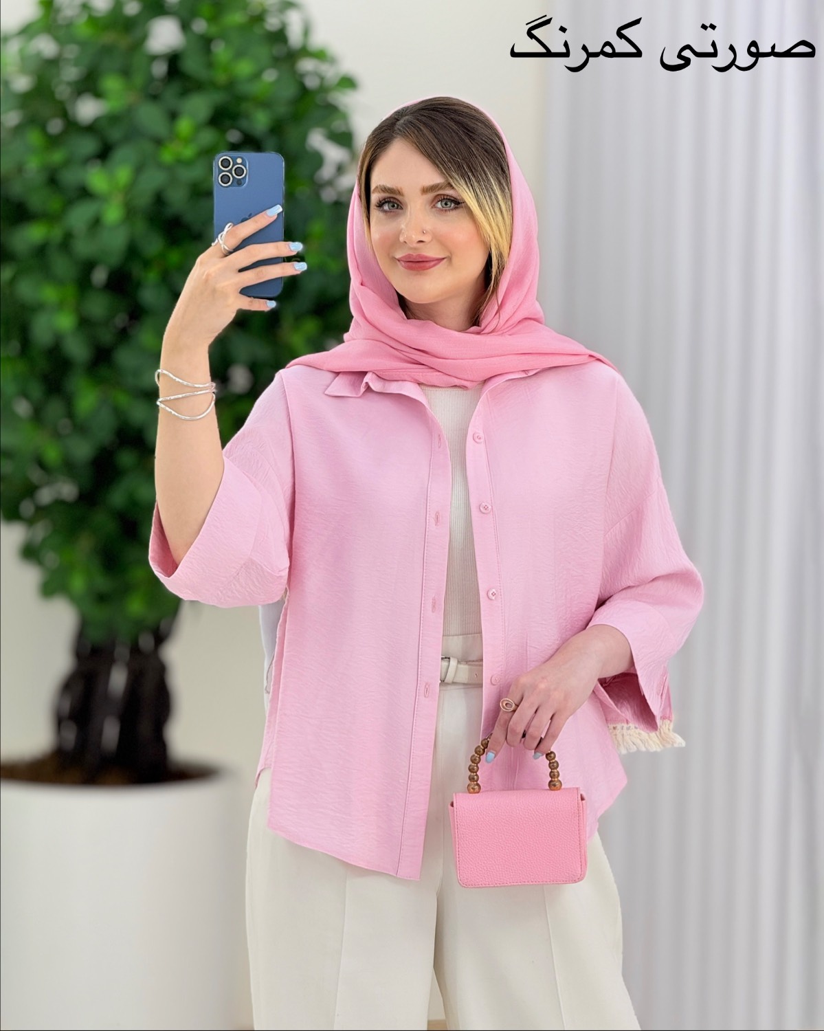 شومیز پشت پیل دار کد j102