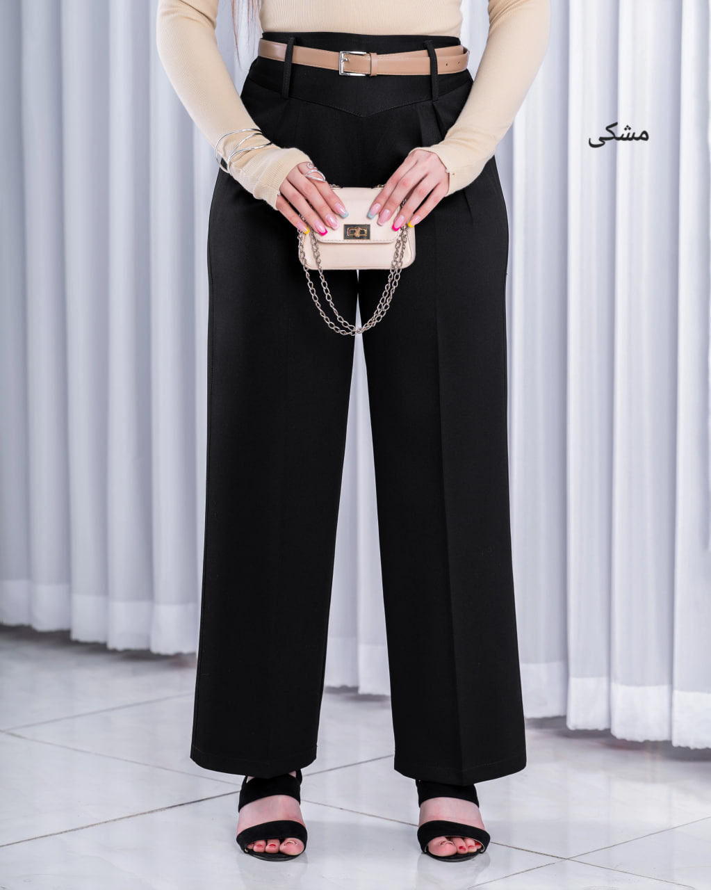 شلوار مازراتی کج راه پشت کش کد i946