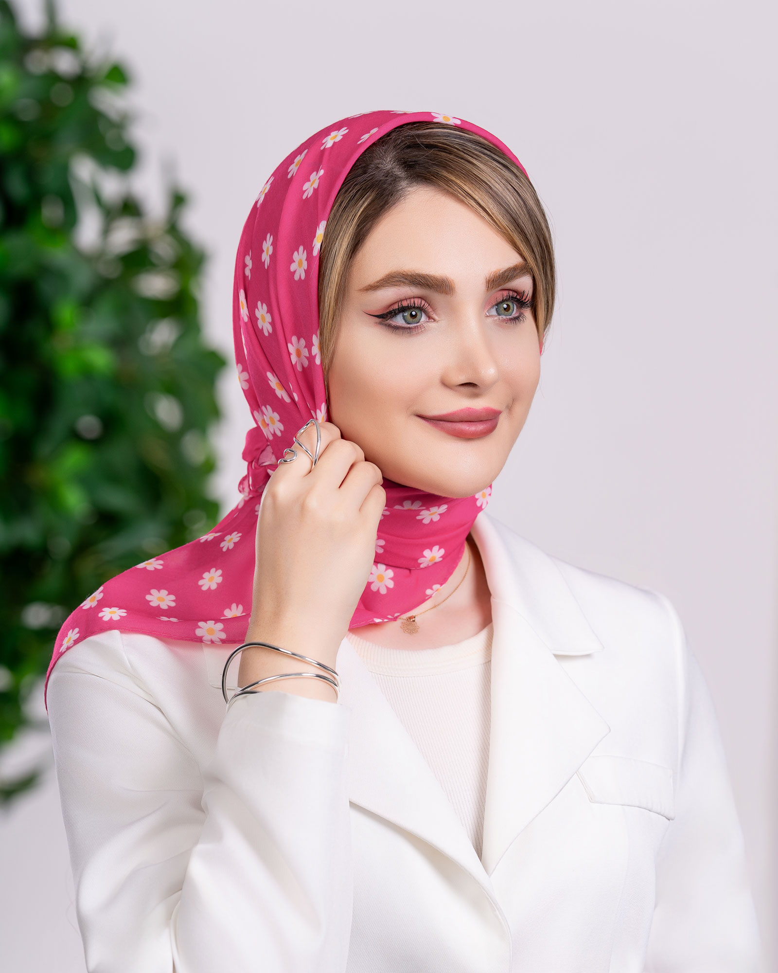 روسری بابونه کوتاه کد i630