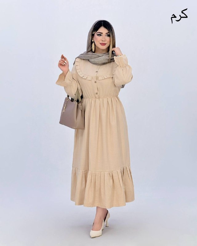 پیراهن عروسکی کد j119