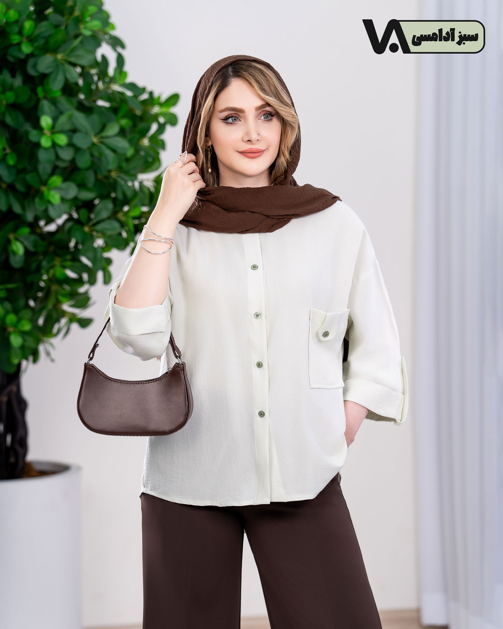 شومیز پاگون دار پری کد j250