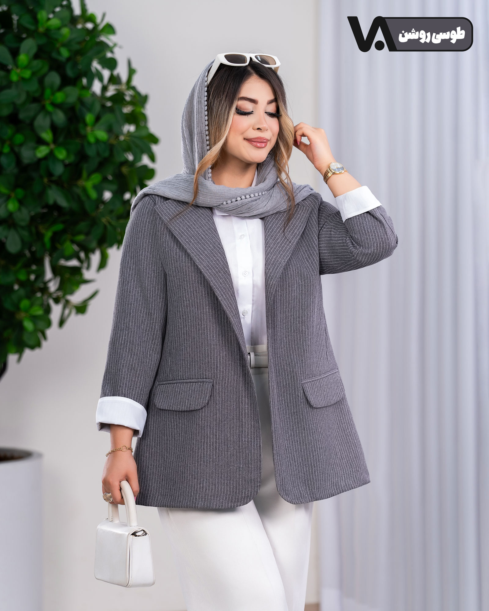 کت دیپلمات پرشیا مچ سفید کد j232