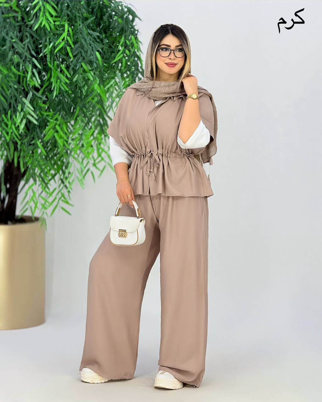 ست وست و شلوار گت دار  مودال کد j078