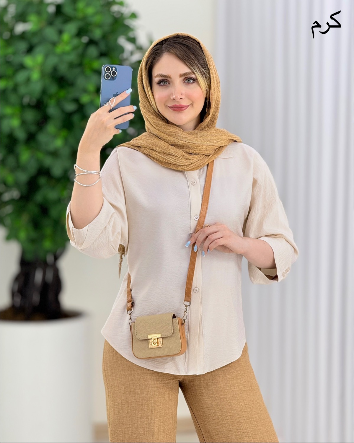 شومیز پشت پیل دار کد j102
