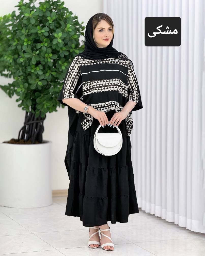 ست رویه پانچ و دامن گیپور پفکی کد j059