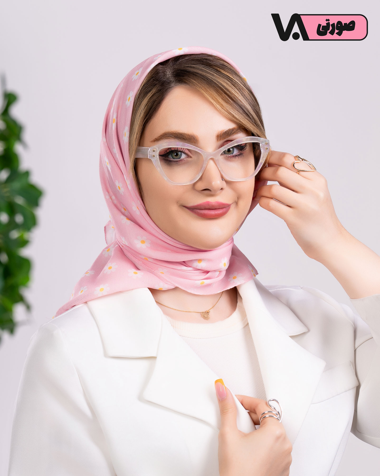 روسری بابونه کوتاه کد i630