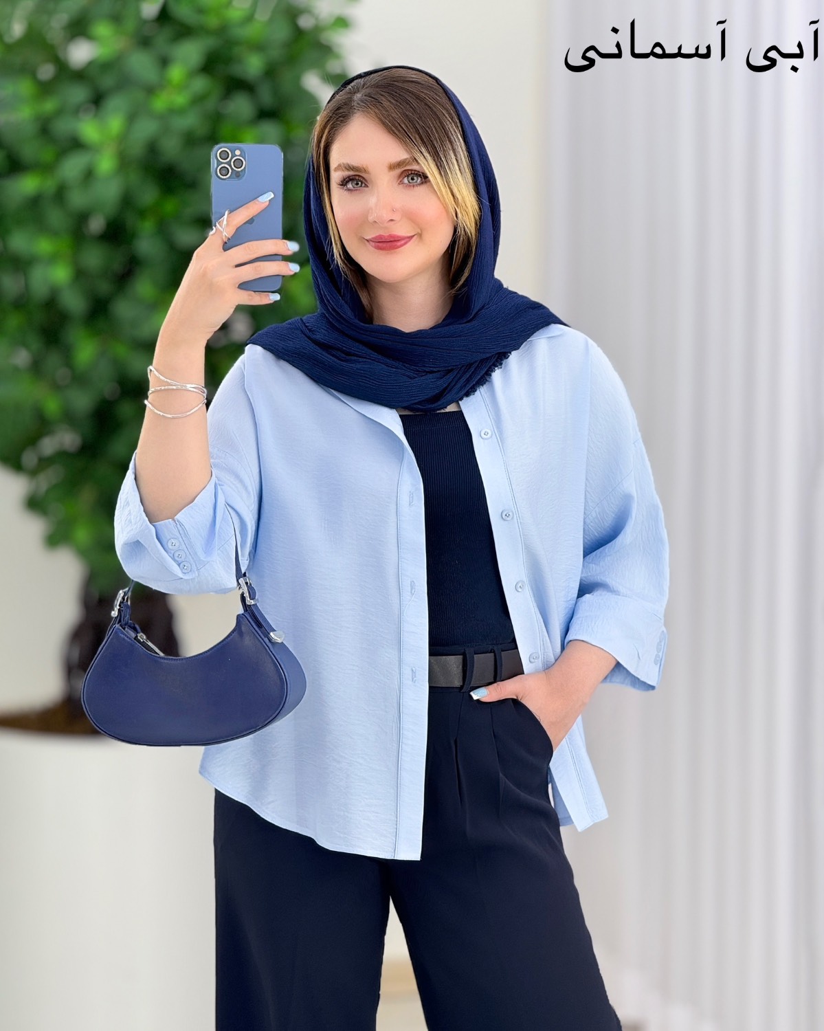 شومیز پشت پیل دار کد j102
