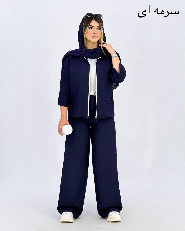 ست وست و شلوار جیب نما بزیاق کد j120