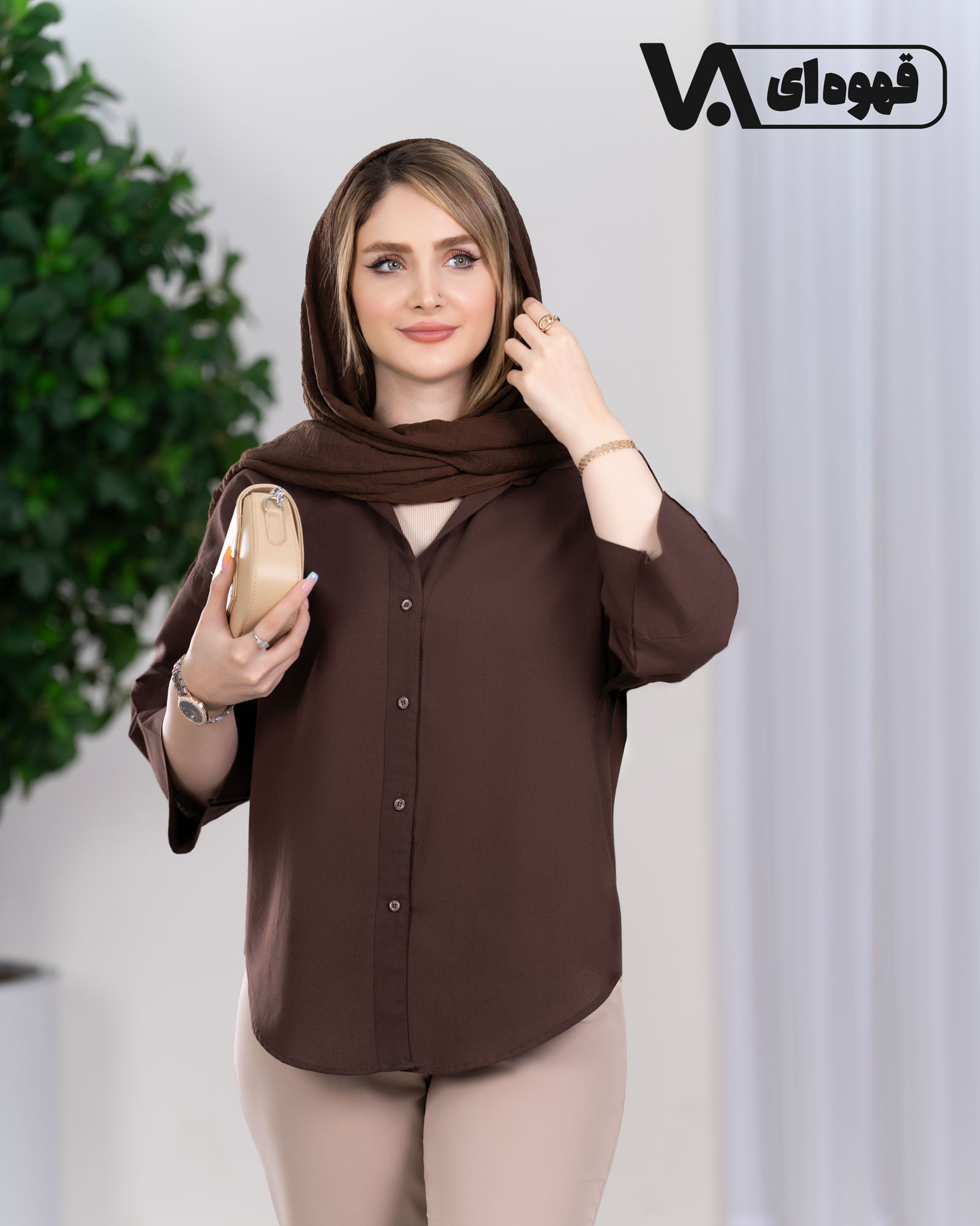 شومیز آستین پاکتی لنین کد j239