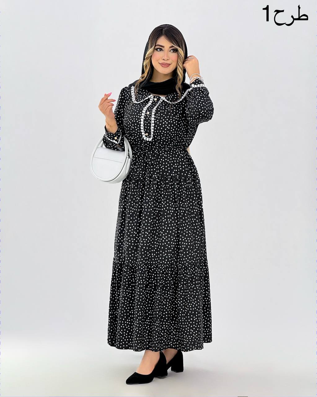 پیراهن عروسکی کد j194