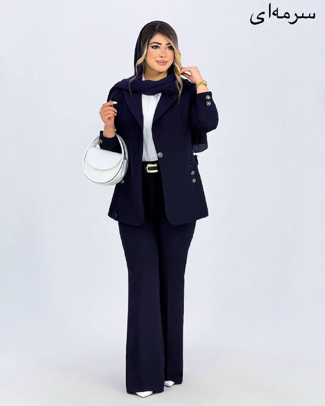 کت و شلوار جلو چاک کد j191