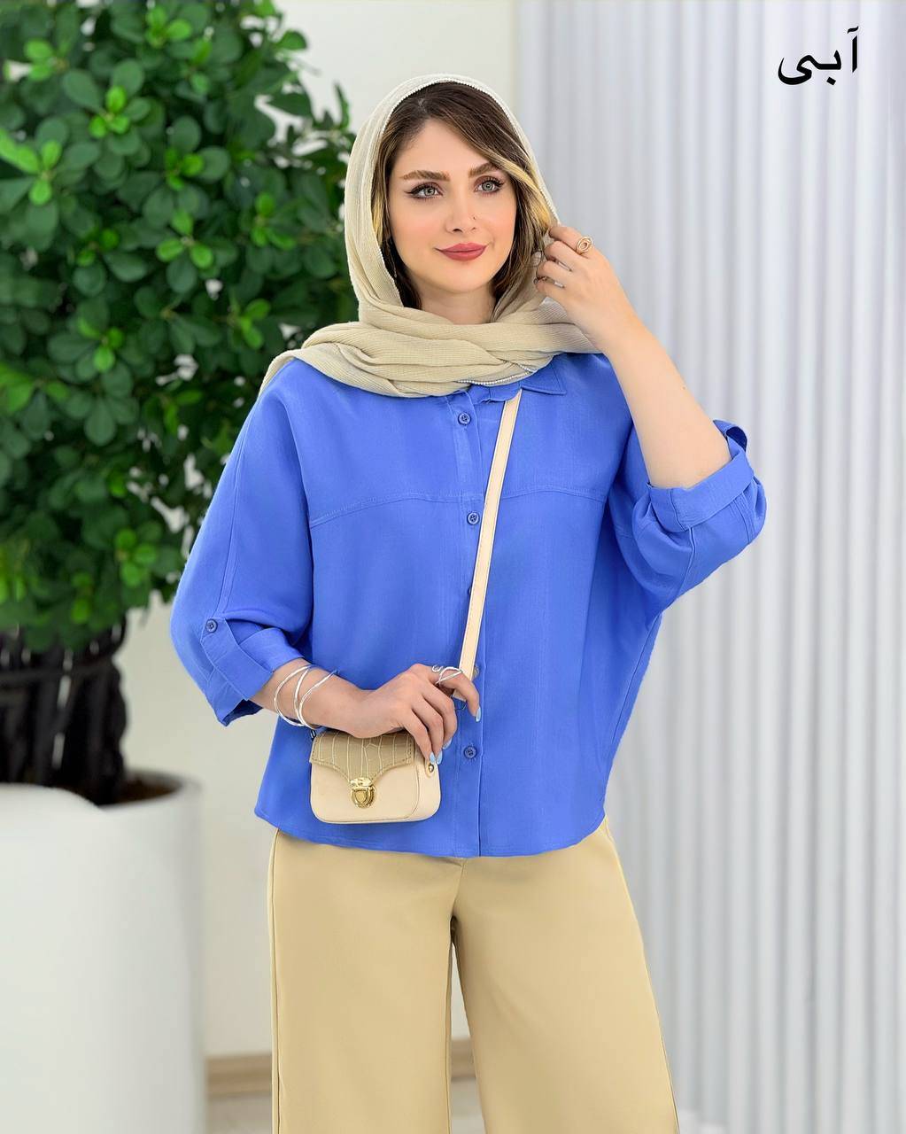 شومیز کیمونو پری مودال کد j076