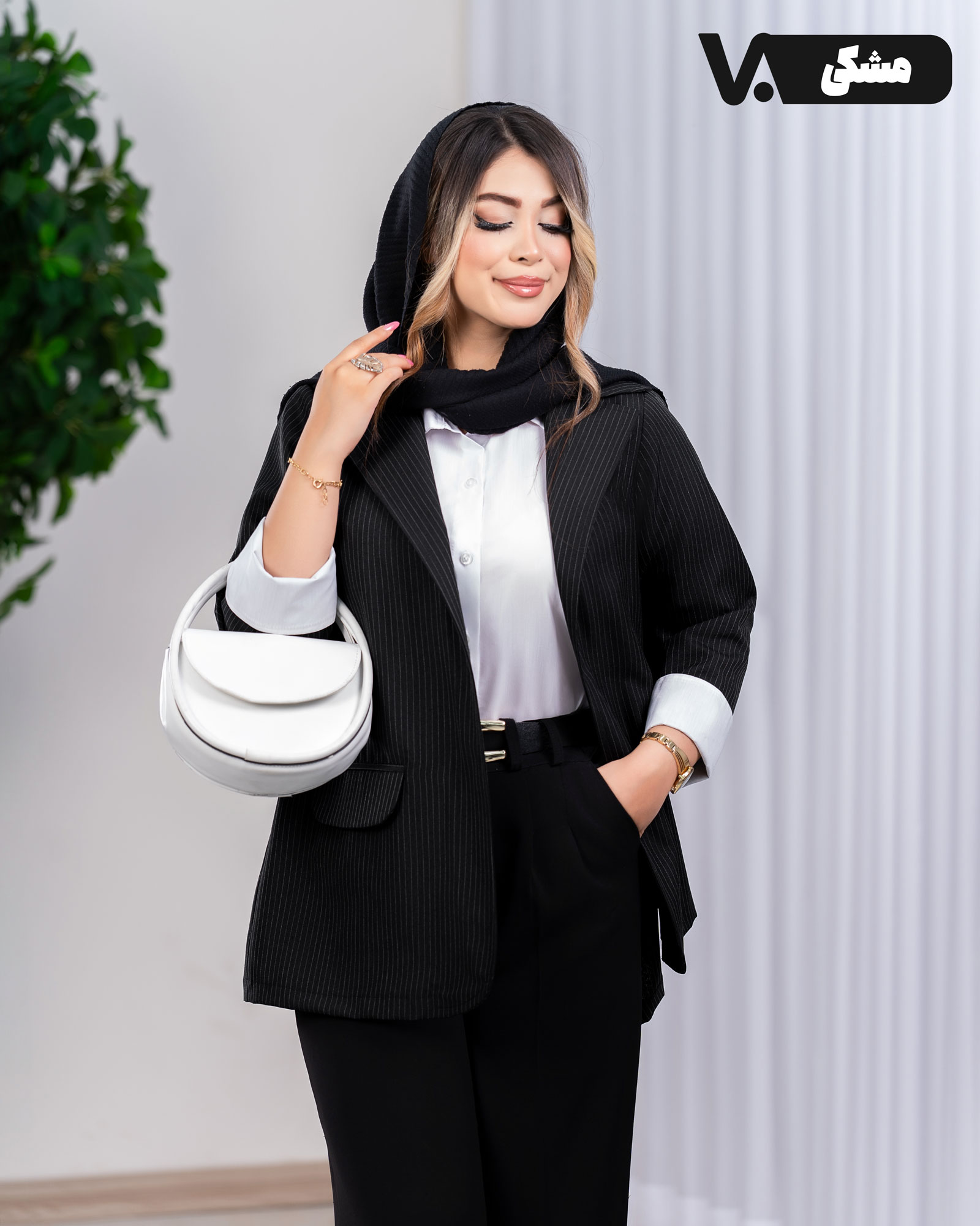 کت دیپلمات پرشیا مچ سفید کد j232