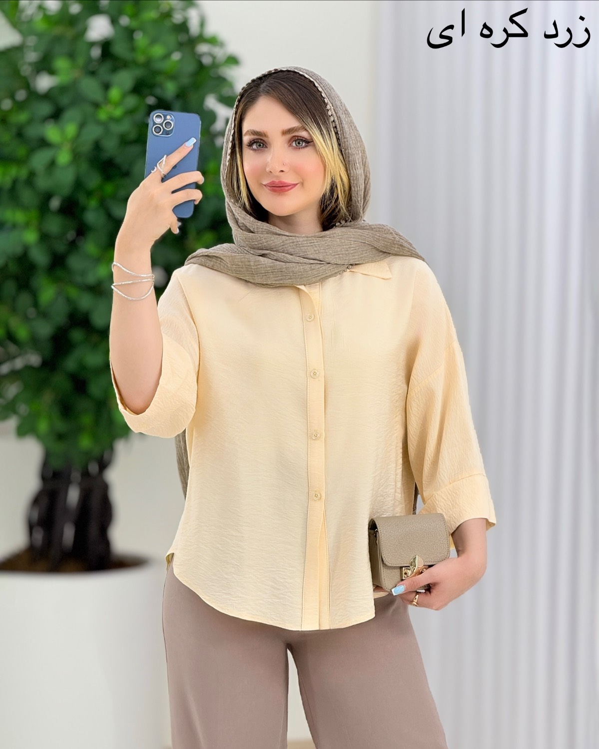 شومیز پشت پیل دار کد j102