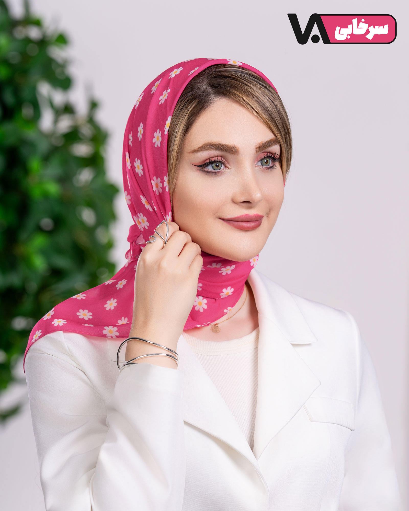 روسری بابونه کوتاه کد i630