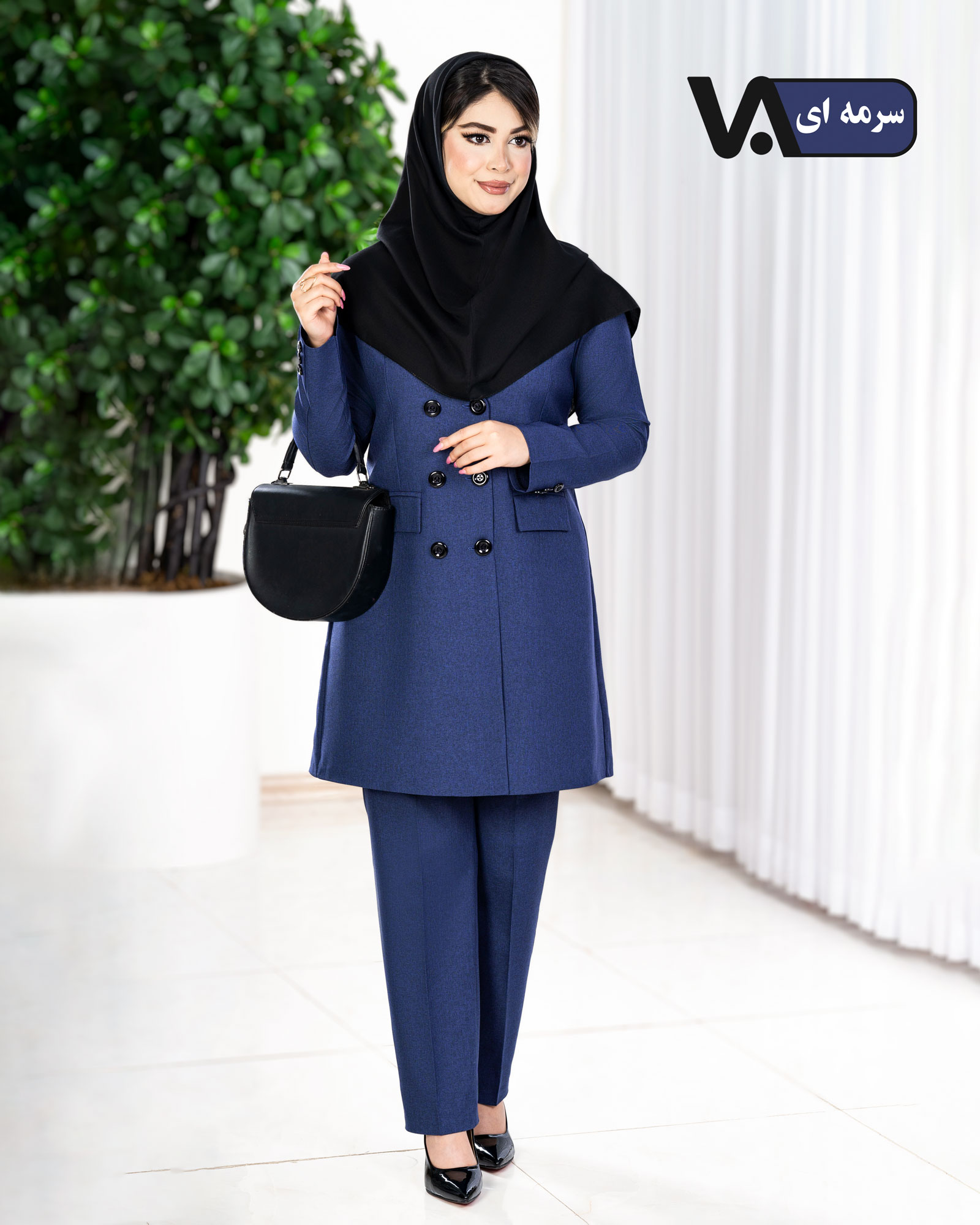 کت و شلوار اداری یقه انگلیسی کد j275