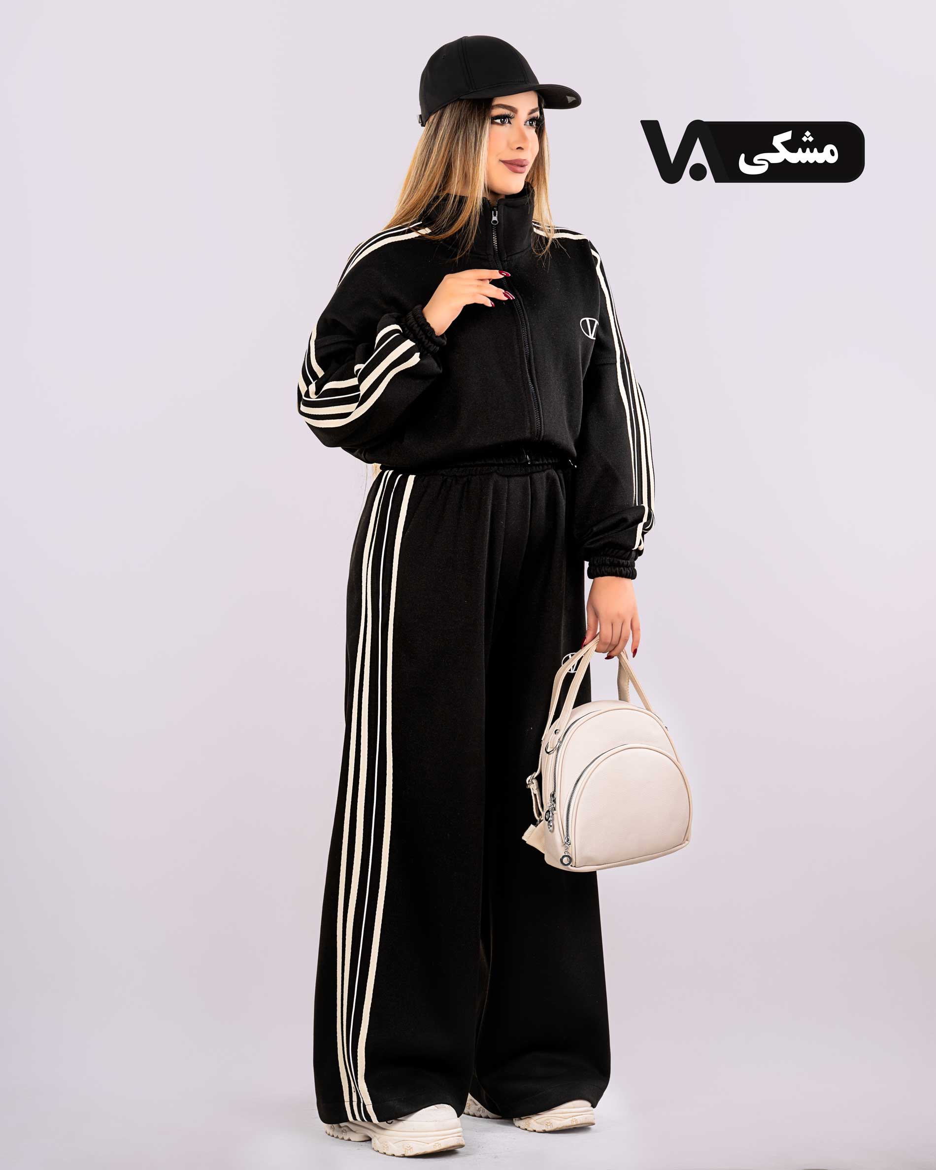 ست سویشرت و شلوار سه خط کد j345