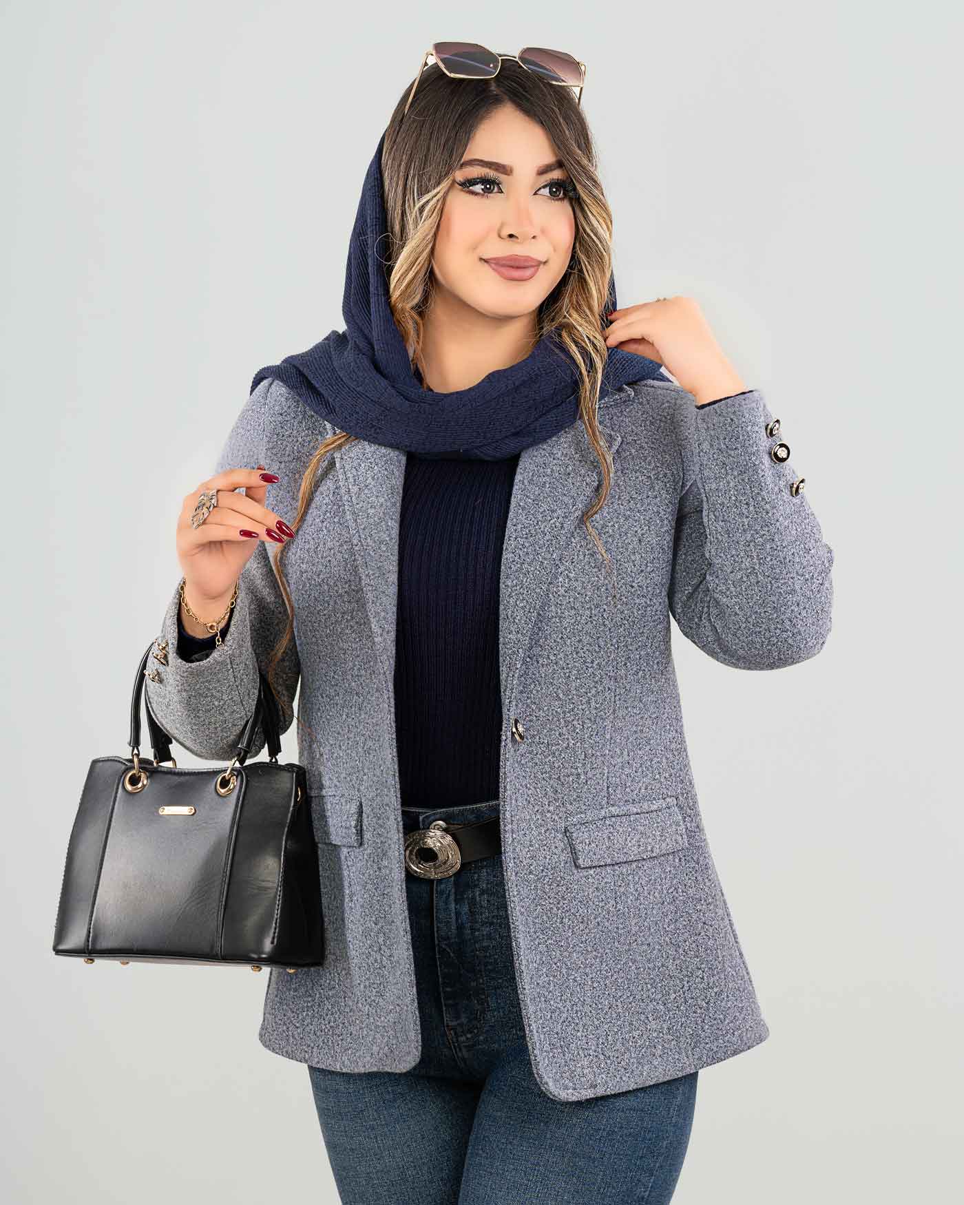 کت فوتر جلو جیب نما کد j309
