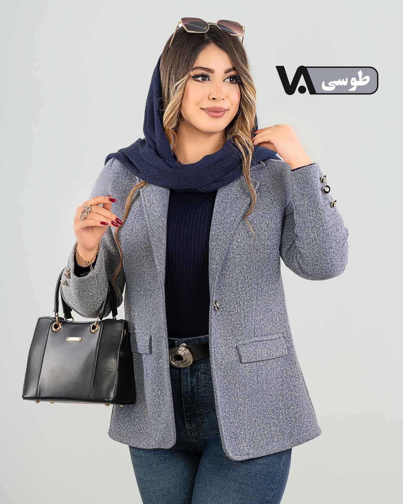 کت فوتر جلو جیب نما کد j309