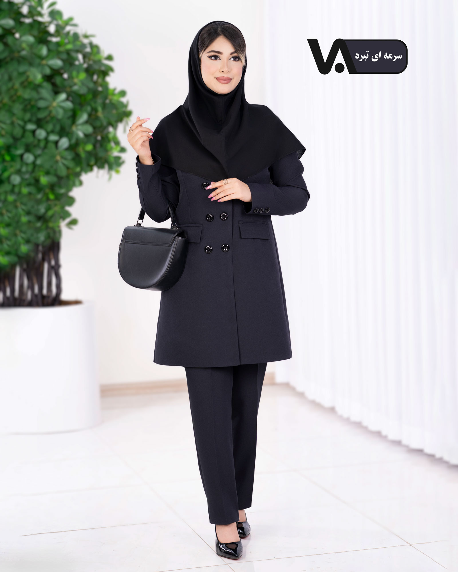 کت و شلوار اداری یقه انگلیسی کد j275