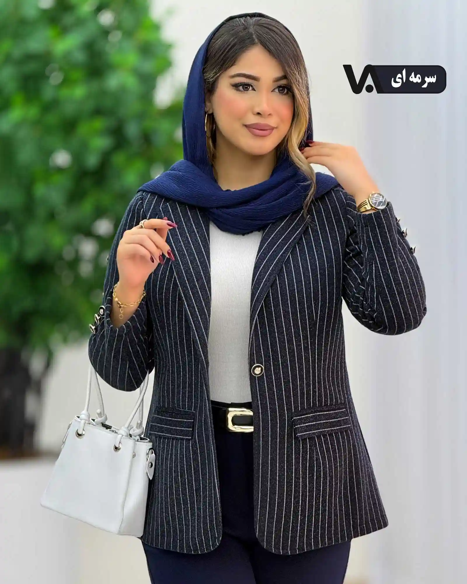 کت دیپلمات جیب نما فوتر کد j310