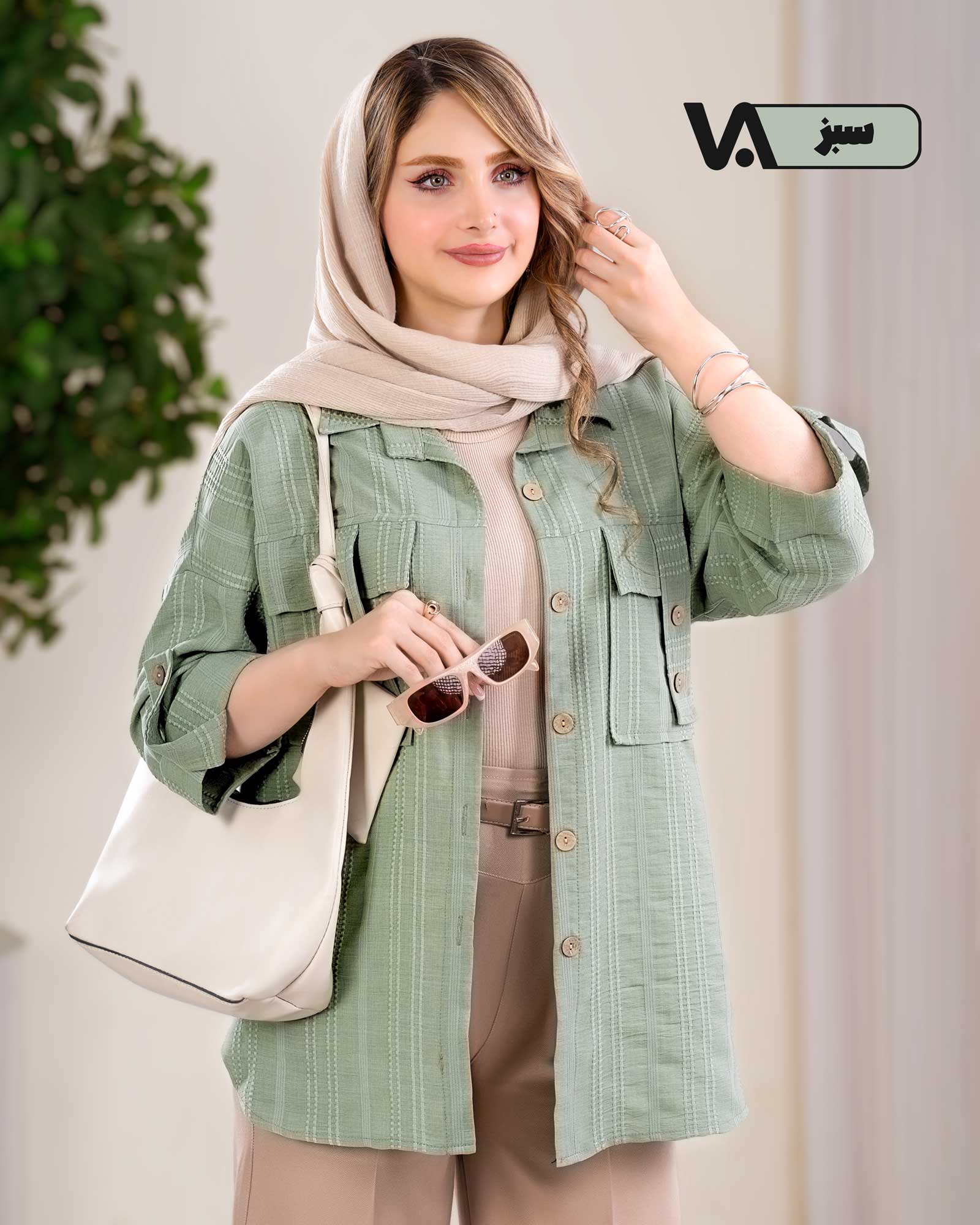 شومیز صلیبی کوک‌دوزی کد i343