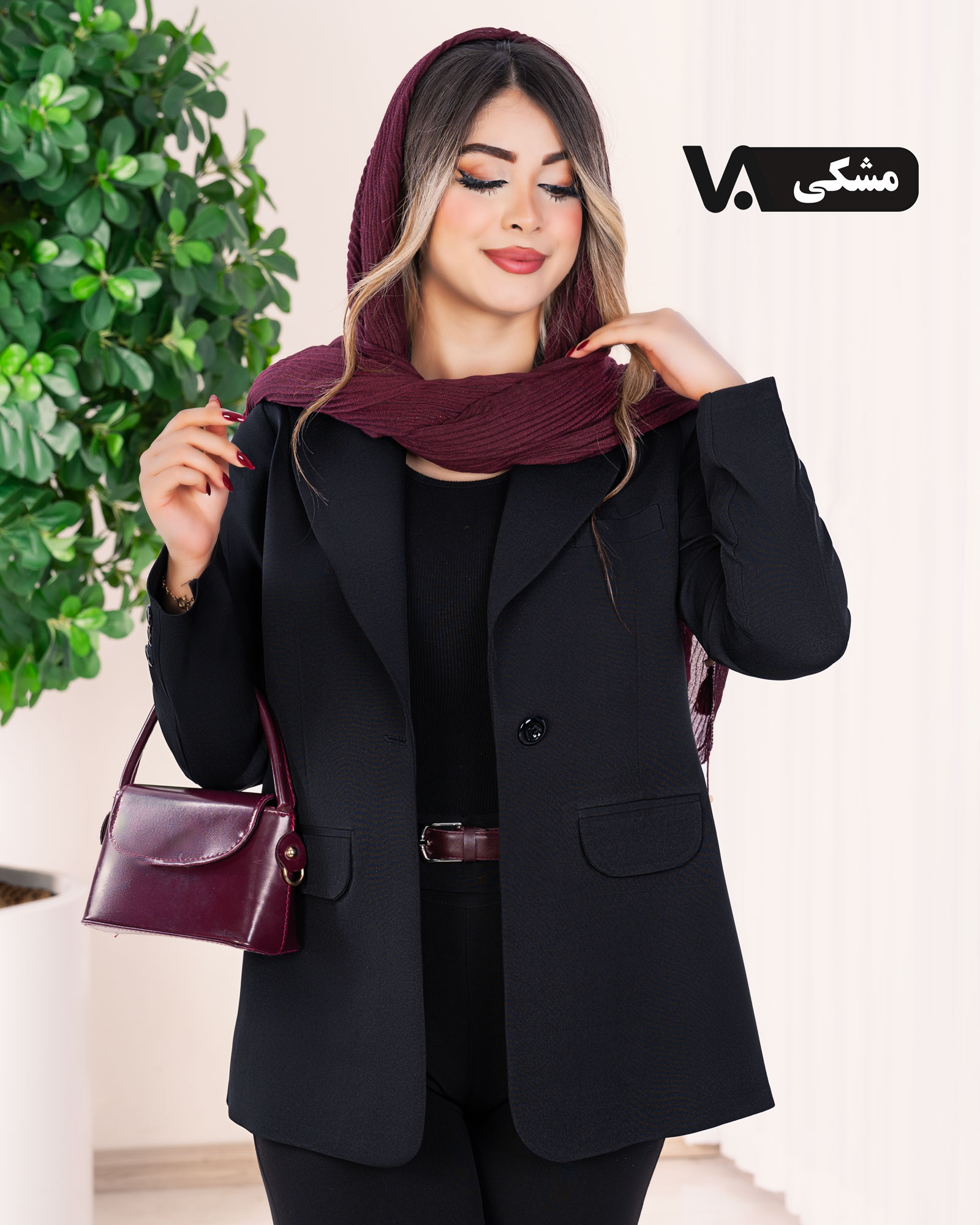 تک کت کوتاه جیب نما مازراتی کد j304