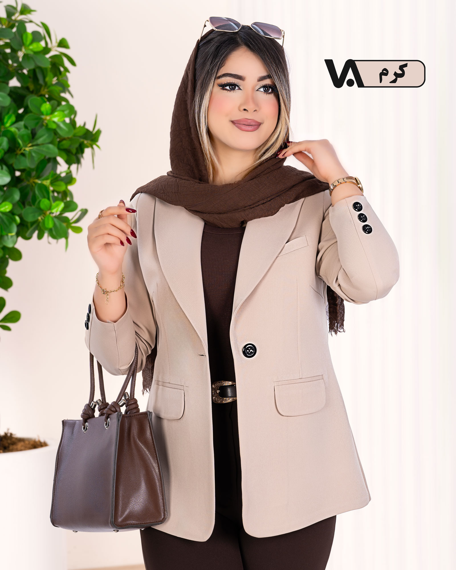 تک کت کوتاه جیب نما مازراتی کد j304