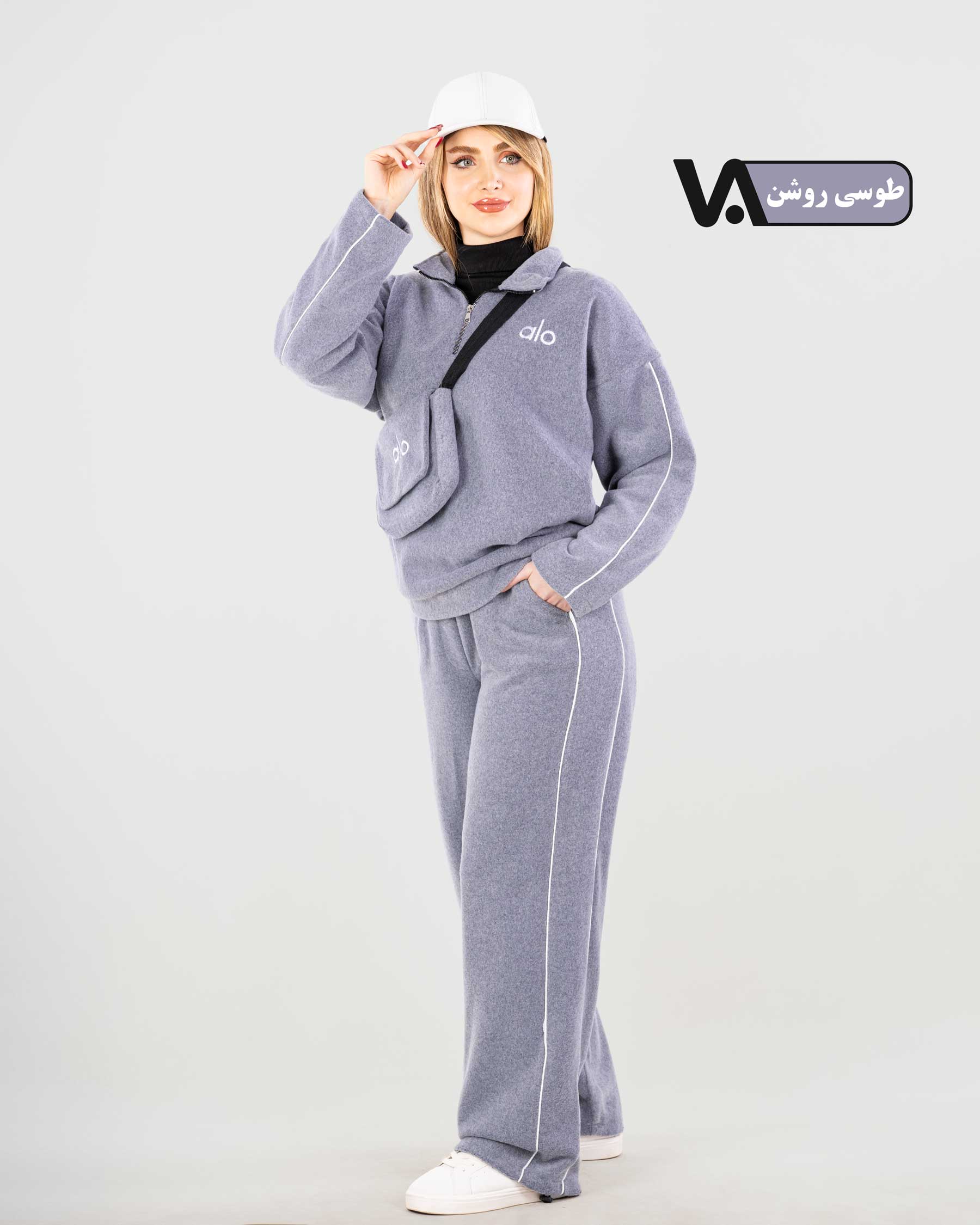 ست 3 تیکه دورس، شلوار و کیف روناک کد j330