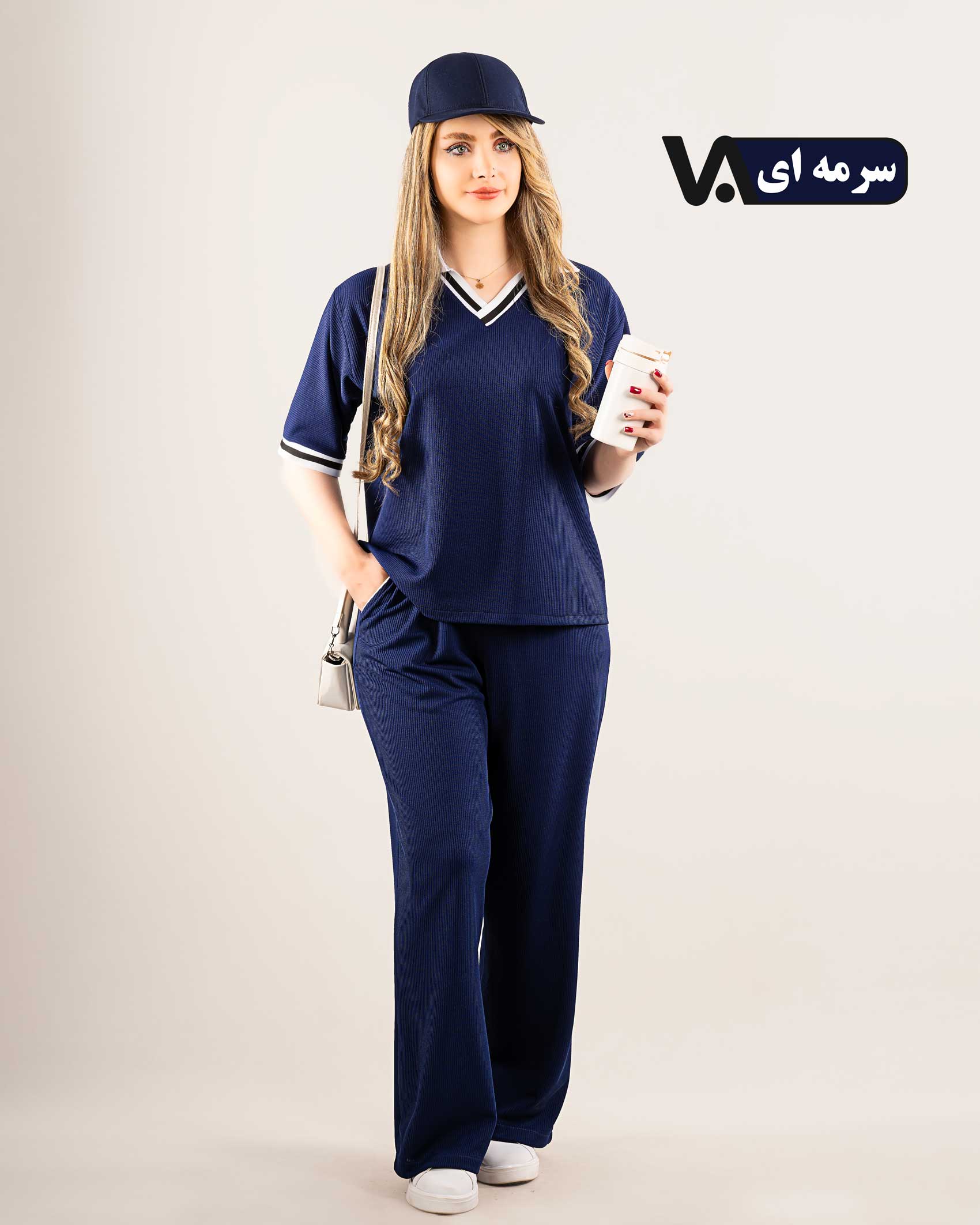 بلوز و شلوار کبریتی نواردوزی کد j300